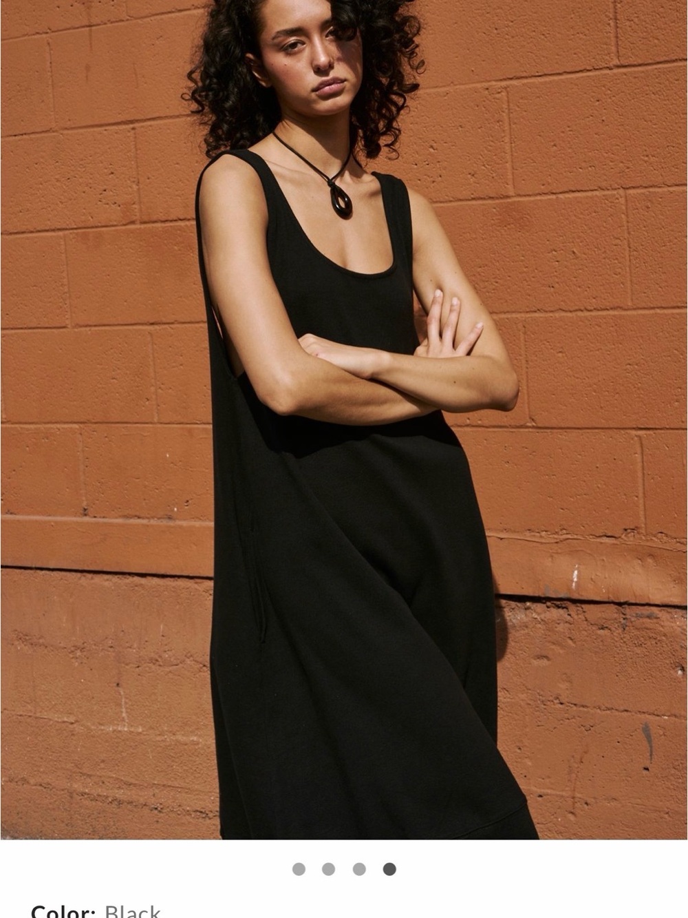 Free People Perth Barrel Tee Backless Maxi Sundress - Picture 4 of 13